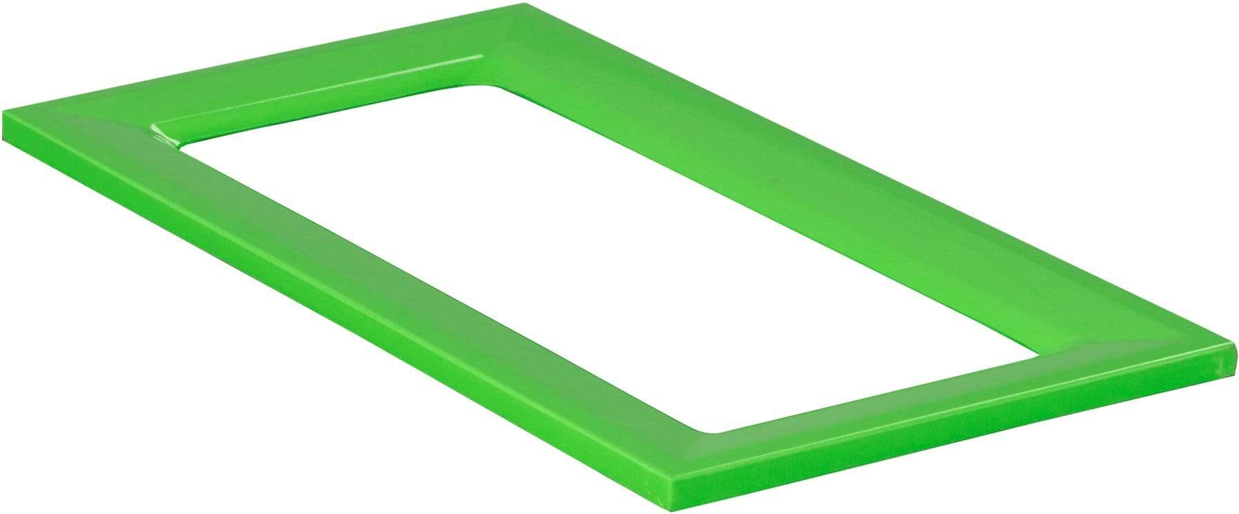 Safco Mixx Recycling Center with Rectangular Lid [9450] - Perfect for Office, Home & Classroom Waste Management