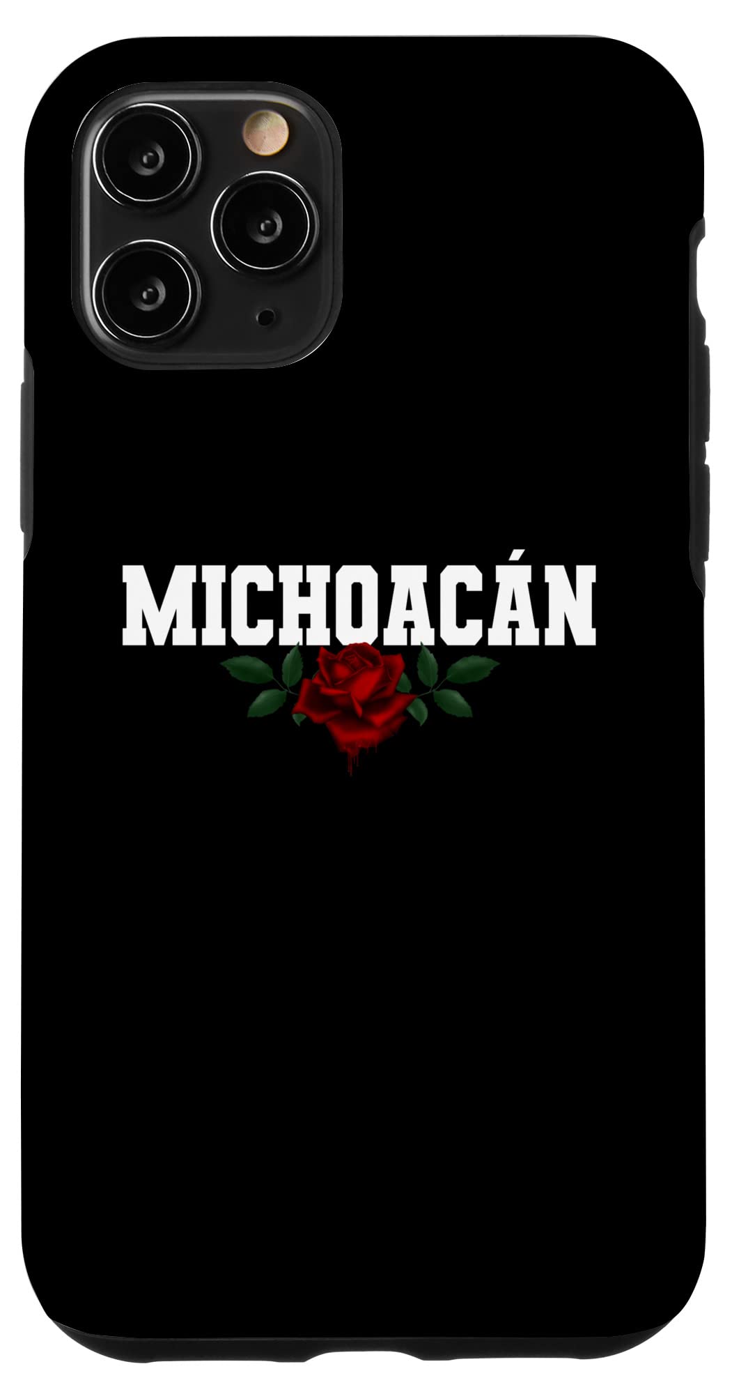 iPhone 11 Pro Case - Premium Protective Phone Cover with Unique Bleeding Rose Design - Perfect for Everyday Use, Travel & Gift Giving