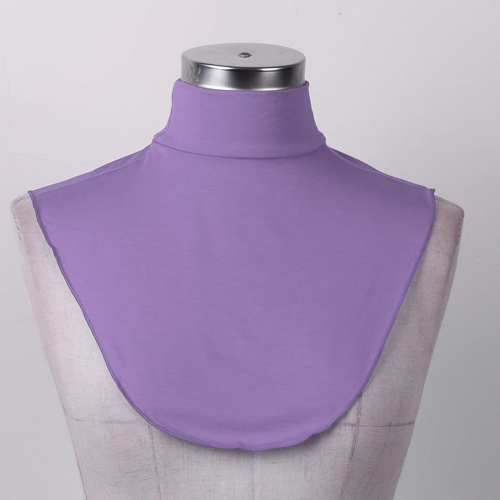 YiZYiF Women's Detachable Fake Turtleneck Dickey - Cotton Mock Blouse Collar Neck Warmer for Women & Girls | Perfect for Layering Under Sweaters, Dresses & Winter Outfits