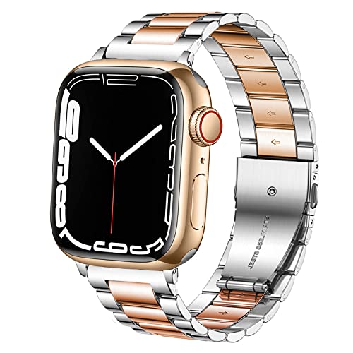 Silver / rose gold