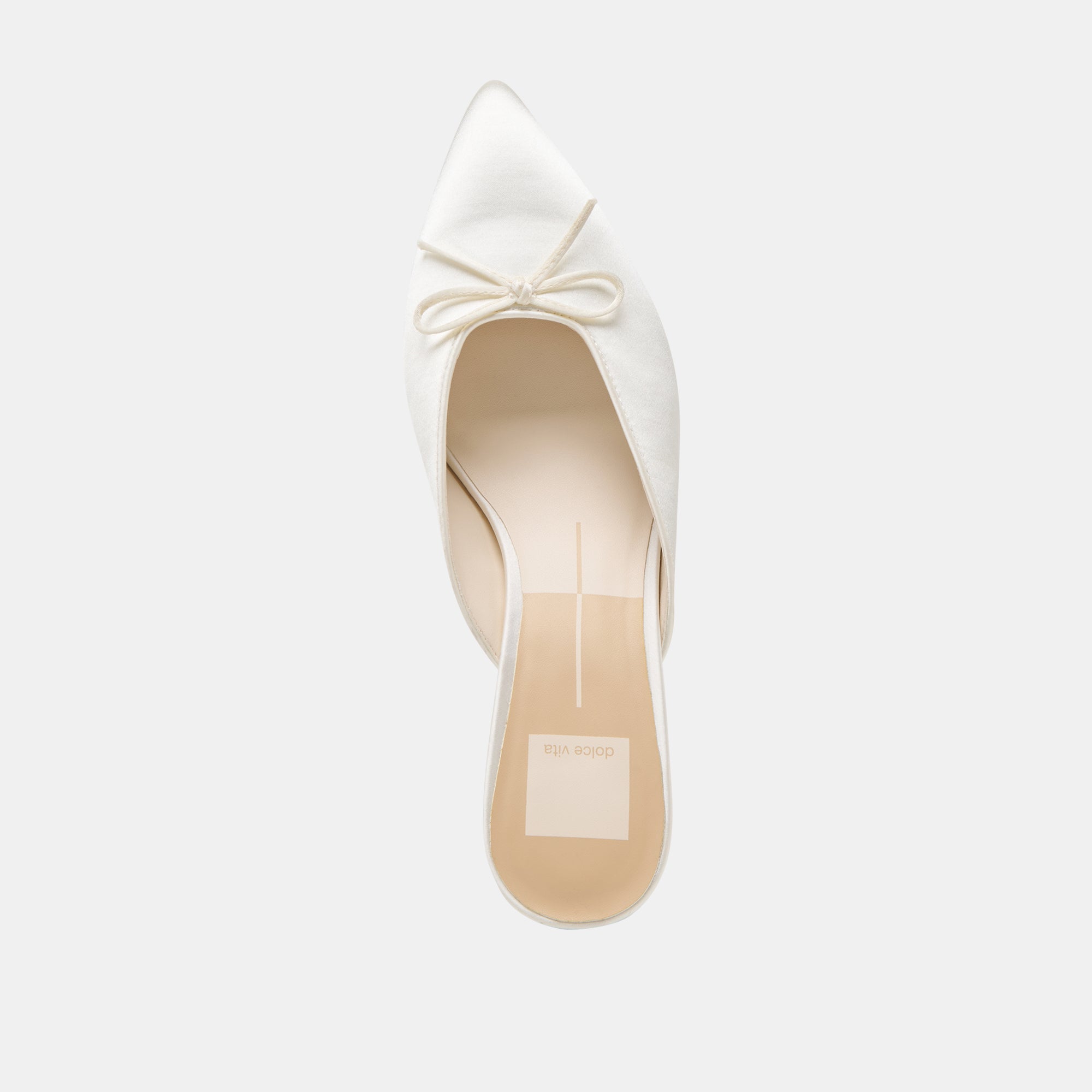 CLEO Women's Off-White Satin High Heels - Elegant Party Shoes for Weddings, Prom & Evening Events