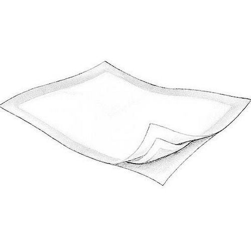 Covidien 7105 Disposable Underpad - 300 Count Case, Non-Polymer Fluff Core for Incontinence & Bed Protection - Ideal for Hospitals, Nursing Homes & Home Care Use