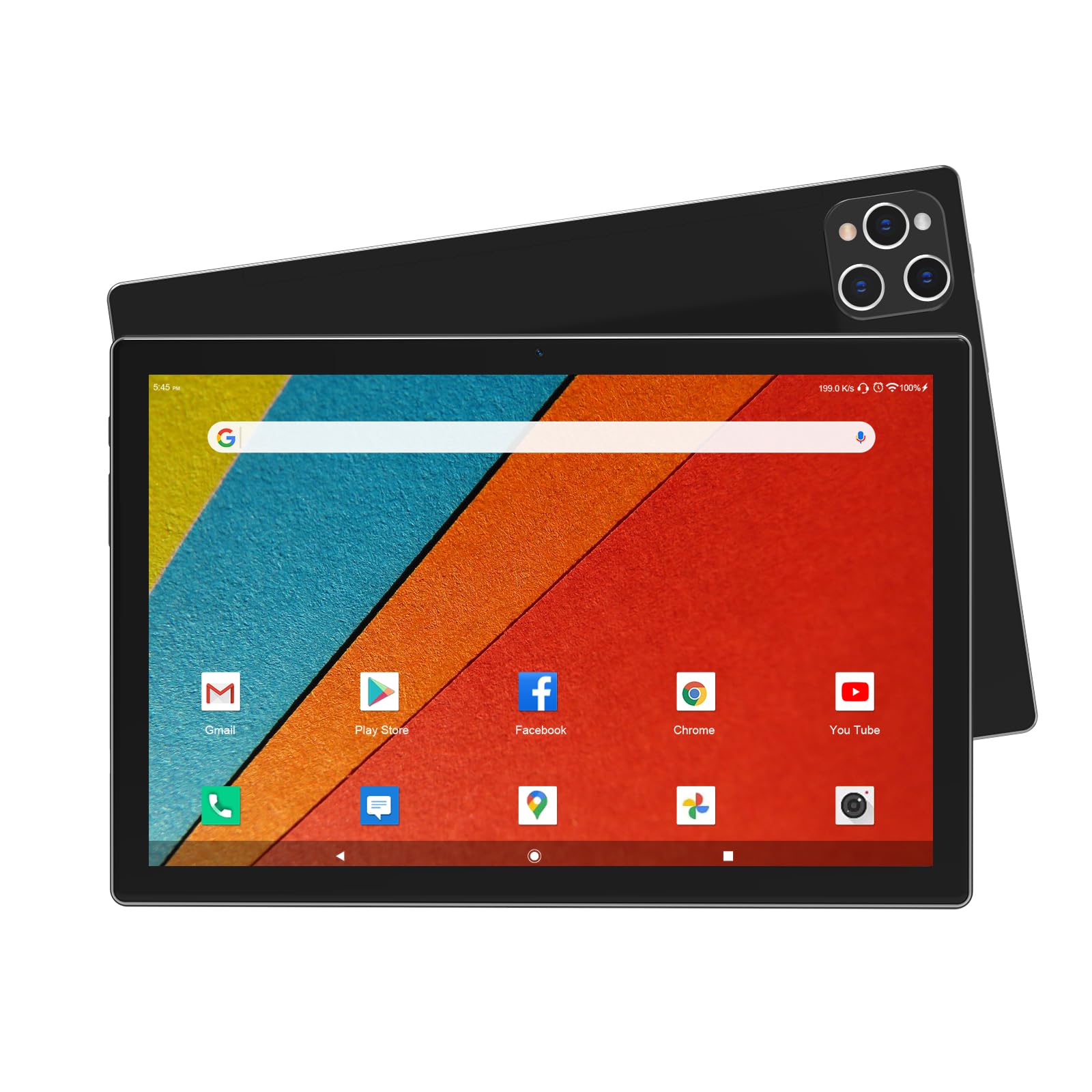 2024 Upgraded Android 13 Tablet - 10 Inch Octa-Core Processor, 128GB ROM + 16GB (8+8 Expandable) RAM, 5G WiFi & Bluetooth, 13MP Dual Camera, GPS Support - Perfect for Work, Study, and Entertainment