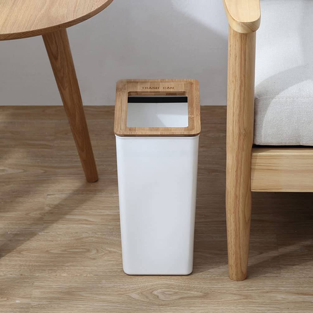 Cabilock Stainless Steel Trash Can with Lid - 13 Gallon Kitchen Garbage Bin for Home, Office & Bathroom - Odor-Proof Waste Basket with Step Pedal & Swing Lid (Black) | Perfect for Kitchen, Pantry, Laundry Room & Under Sink Storage