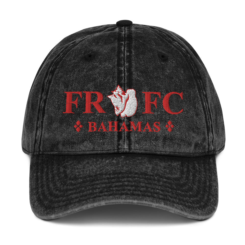 Freeport RFC Vintage Twill Cap - Classic Cotton Baseball Hat for Men & Women | Perfect for Outdoor Sports, Casual Wear & Vintage Fashion