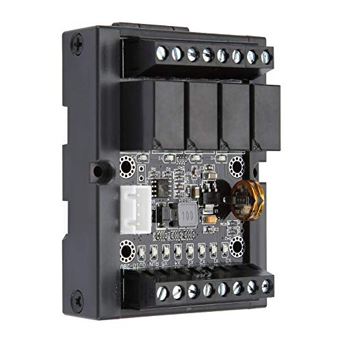 Programmable Timer Relay Module - Small Black Delay Controller Board for Smart Home Automation, Engineering & DIY Projects | Stable Performance for Lighting, HVAC & Appliance Control