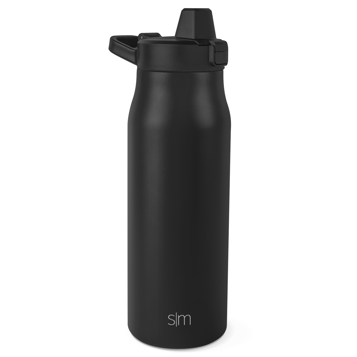 Stainless Steel Water Bottle with Flip Straw Lid - Leakproof & Eco-Friendly for Gym, Hiking & Outdoor Activities