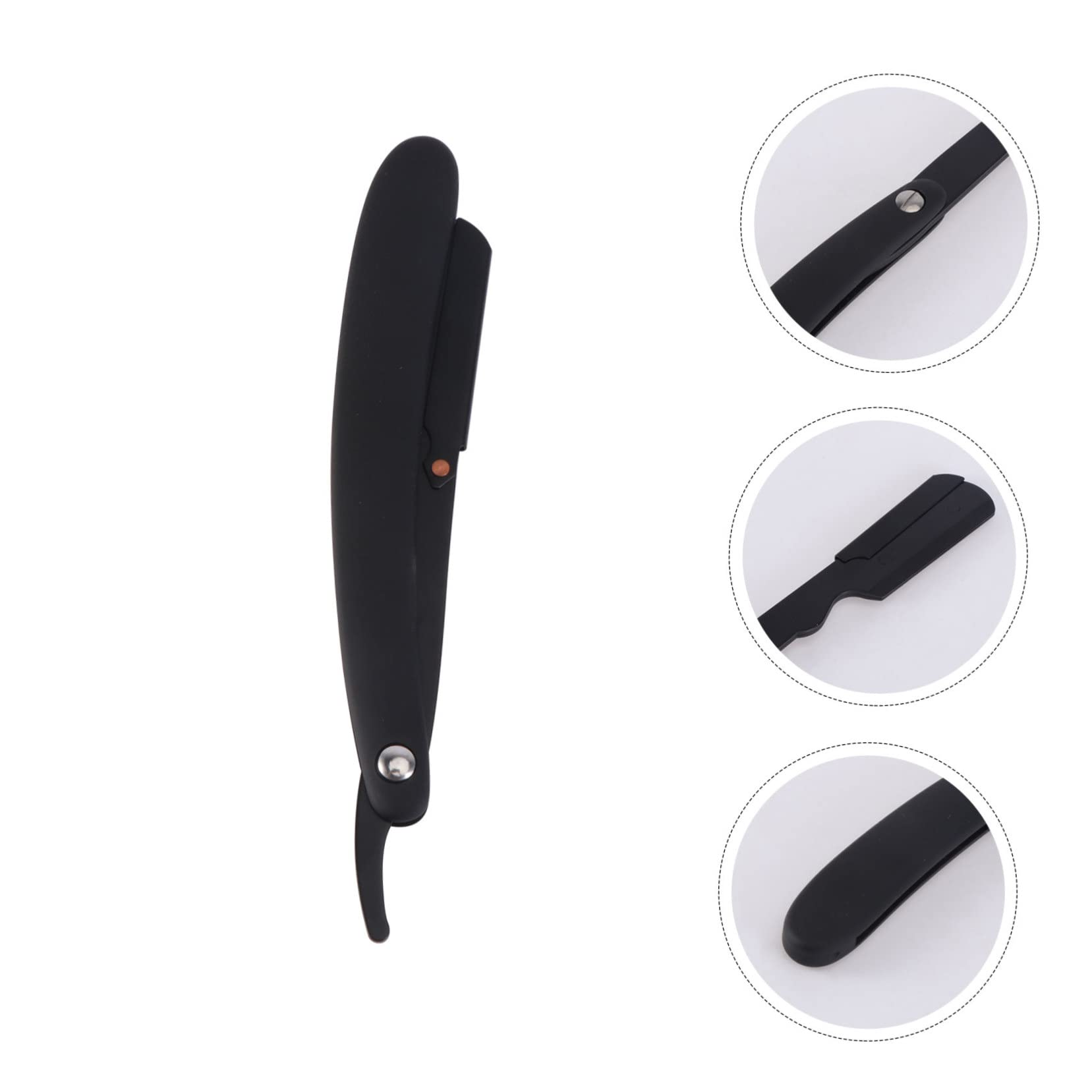 Didiseaon Engraved Razor Holder - ABS Manual Shaving Tool for Bathroom Organization & Grooming Essentials - Perfect for Home, Salon, and Travel Use
