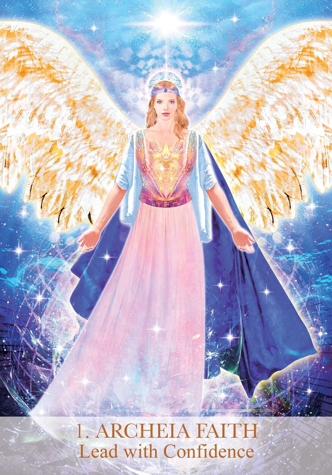 Female Archangels Oracle Cards - Divine Guidance & Spiritual Healing Deck for Women | Perfect for Meditation, Prayer & Angelic Connection