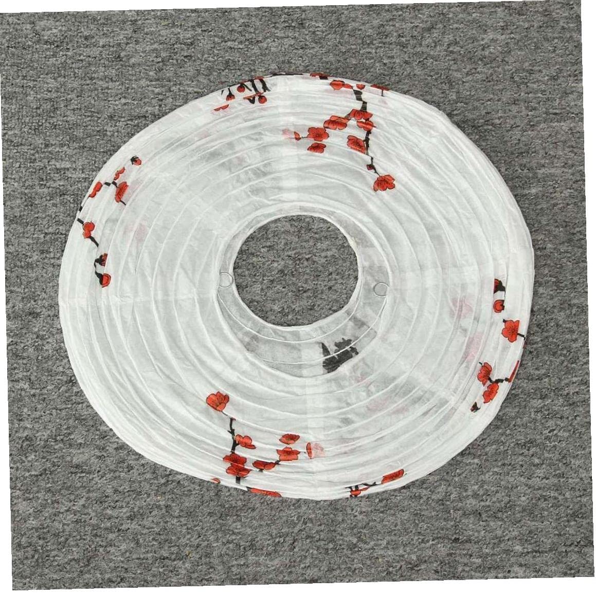 Japanese Cherry Blossom Paper Lanterns - Oriental Style Decorative Hanging Lanterns for Home, Wedding, Restaurant & Party Decor | Perfect for Asian-Themed Events and Indoor/Outdoor Lighting