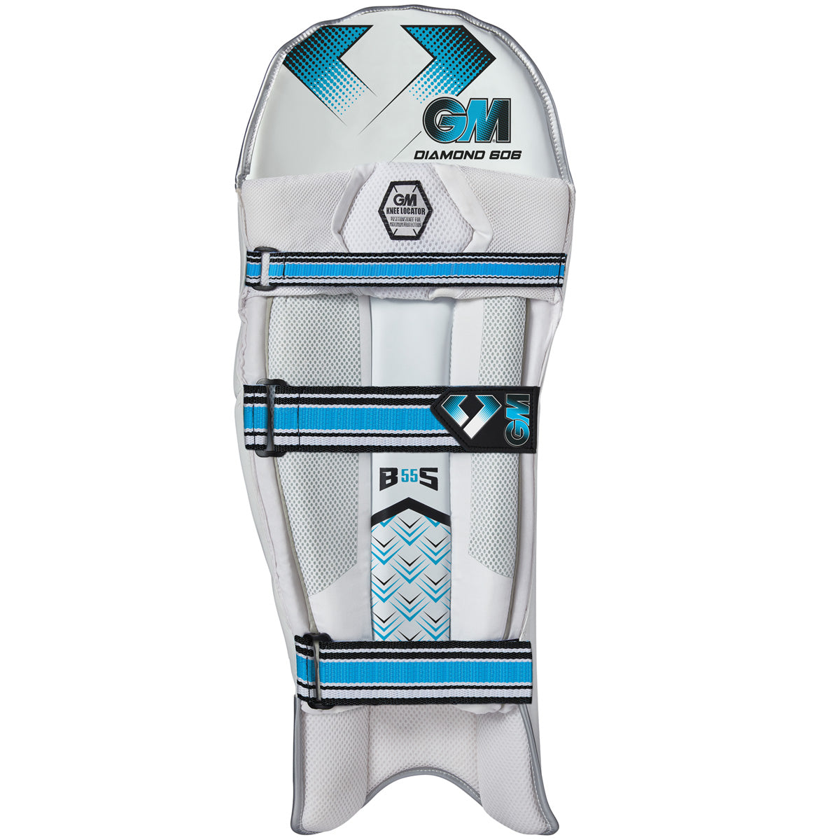 Gunn & Moore Diamond 606 Cricket Batting Pads 2025 | Premium Cricket Leg Guards for Adult Players | Perfect for Practice & Match Play