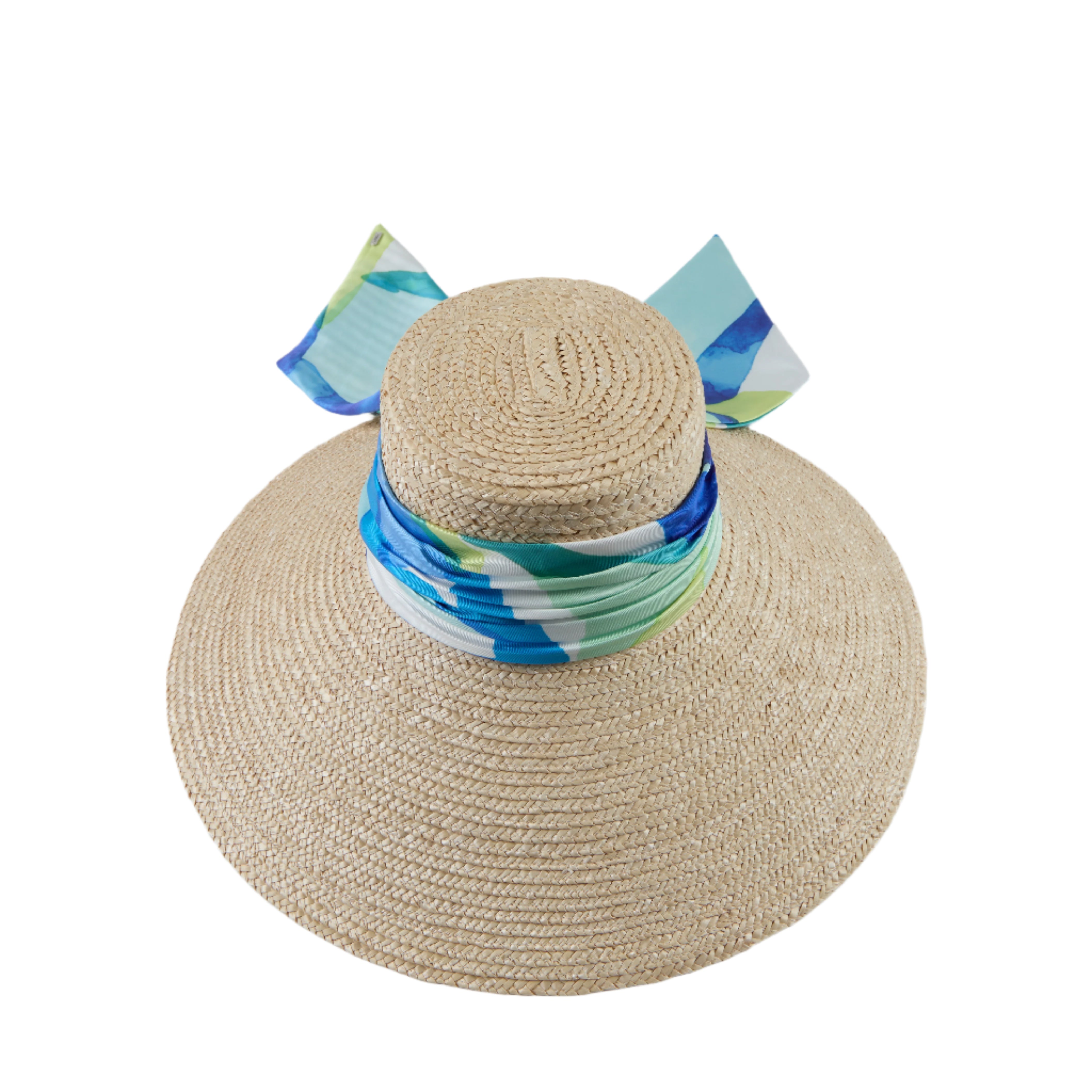 Mirabel Straw Wide Brim Sun Hat for Women - UPF 50+ UV Protection Summer Beach Hat - Perfect for Outdoor, Vacation, and Gardening