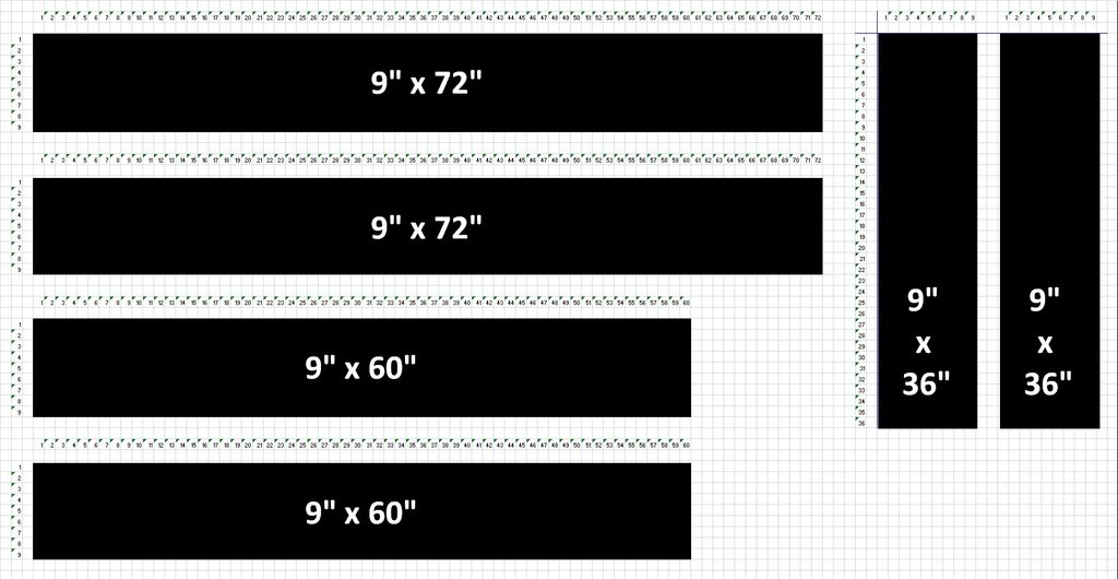 9 Inch Double Center Vinyl Racing Stripes for Dodge Charger - Black Matte Decals - Perfect for Car Customization & Street Racing Style