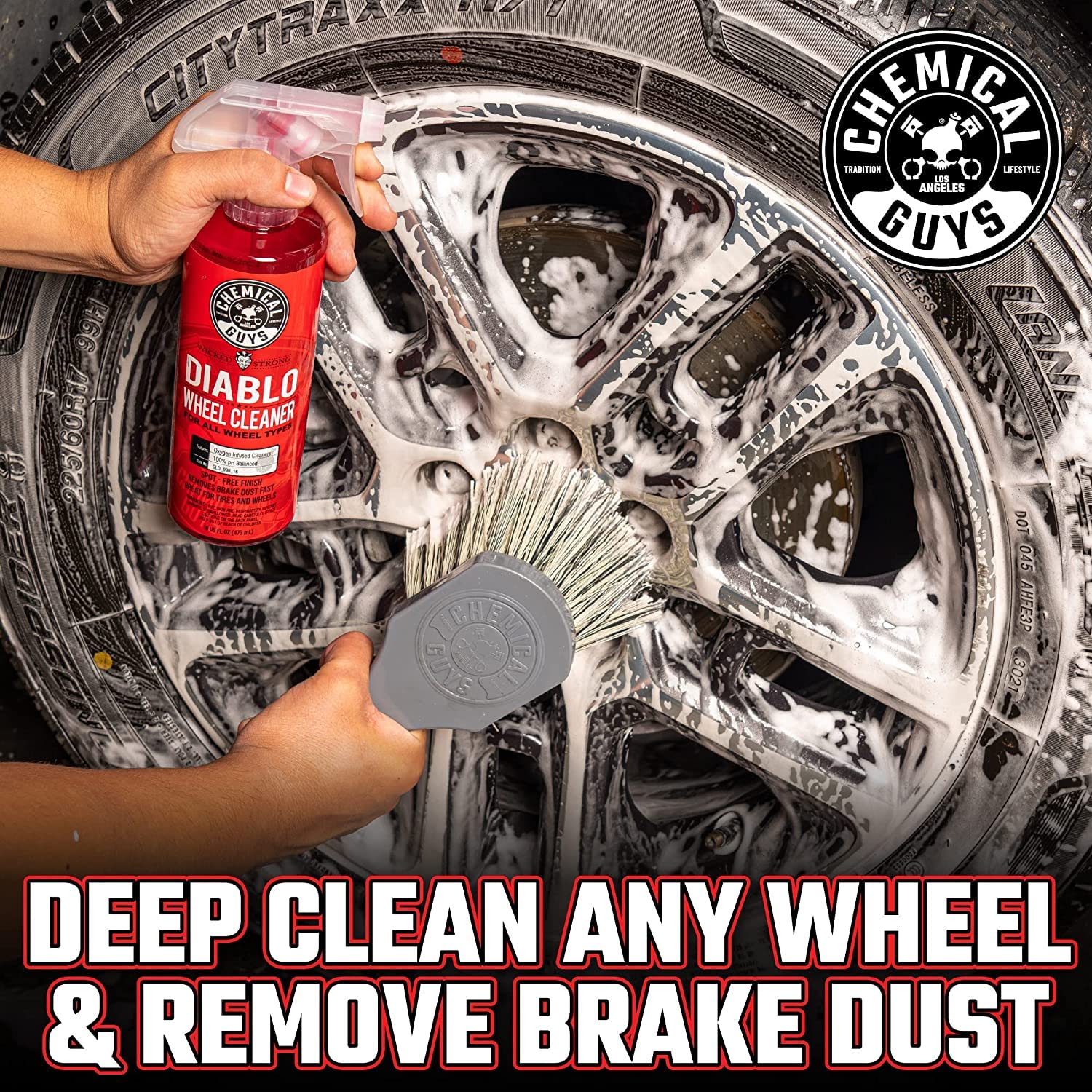 Chemical Guys HOL169 16-Piece Car Wash Kit with Foam Cannon, Bucket & 6 Cleaning Chemicals (16oz Each) - Perfect for Car & Truck Lovers, DIY Detailing & Pressure Washer Use - Ideal Gift for Dad, Birthday & Car Enthusiasts - Complete Auto Detailing Kit for Home & Professional Use