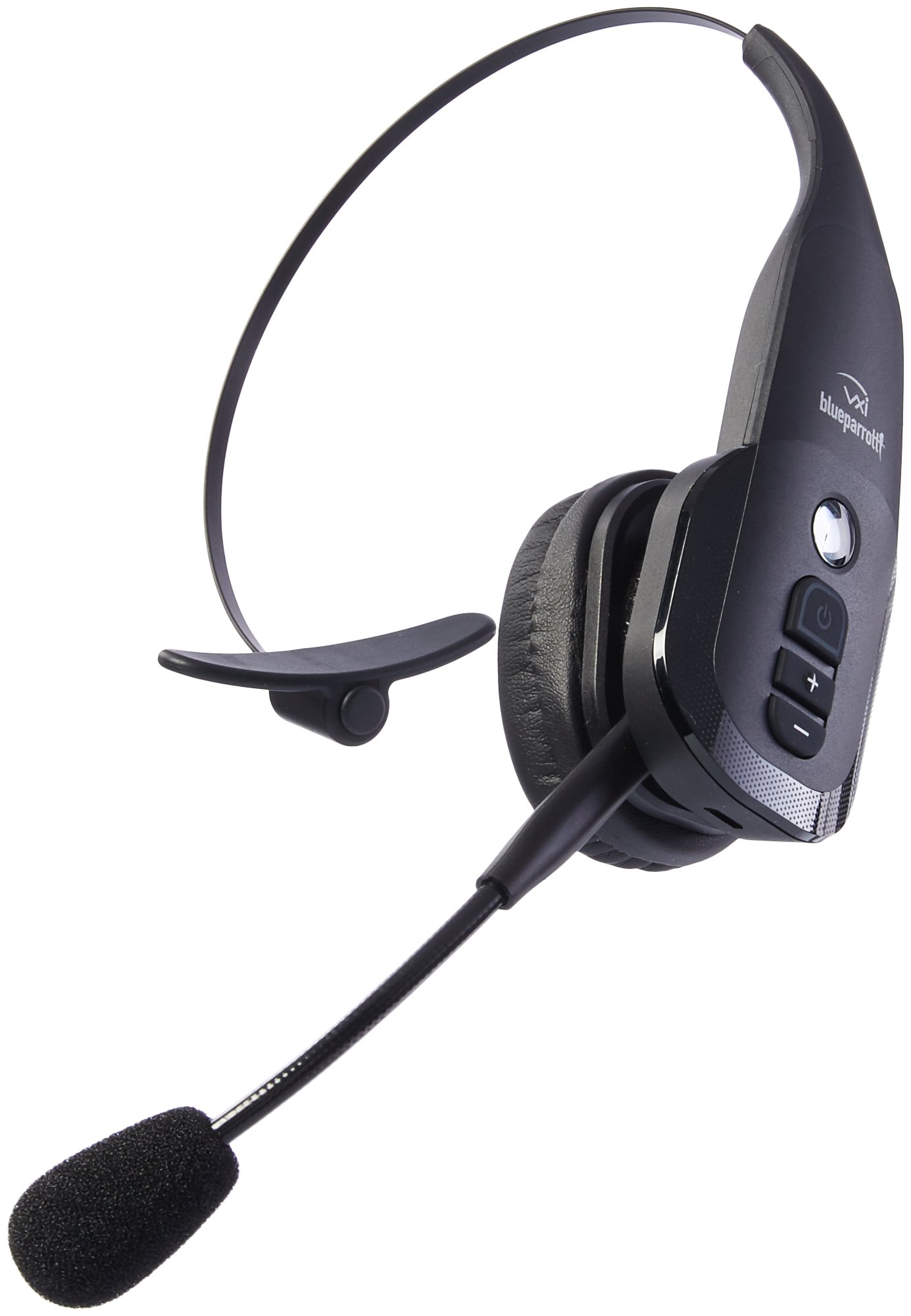VXi BlueParrott B350-XT Noise-Canceling Bluetooth Headset Bundle with AC Power Adapter & Car Charger - Perfect for Truck Drivers, Call Centers & Remote Work
