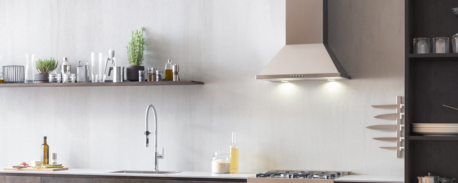 Bertazzoni KCH24XV 24-Inch Stainless Steel Chimney Range Hood - 600 CFM Powerful Ventilation for Kitchen - Perfect for Modern Homes & Professional Cooking Spaces