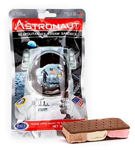 Backpacker's Pantry Freeze Dried Neapolitan Ice Cream - Lightweight Astronaut Dessert for Camping, Hiking & Space Enthusiasts (2-Pack)