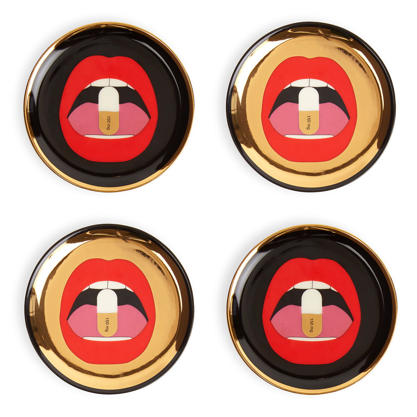 Premium Full Dose Coasters Set of 6 - Absorbent & Durable Drink Coasters for Home & Office - Perfect for Coffee, Wine & Beverage Protection on Tables & Countertops