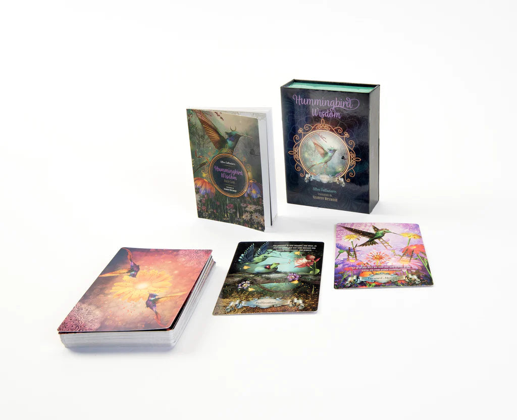 Hummingbird Wisdom Oracle Cards - Spiritual Guidance & Intuitive Readings for Meditation, Healing & Self-Discovery