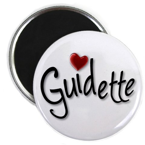 GUIDETTE Jersey Shore Fan 2.25 Inch Fridge Magnet - Perfect for Refrigerators, Lockers & Office Decor