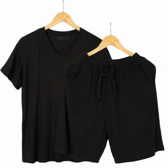 Soft Touch Men's Pajama Set - Comfortable Cotton Sleepwear for Lounge & Nightwear - Perfect for Relaxing at Home, Lounging & Sleeping
