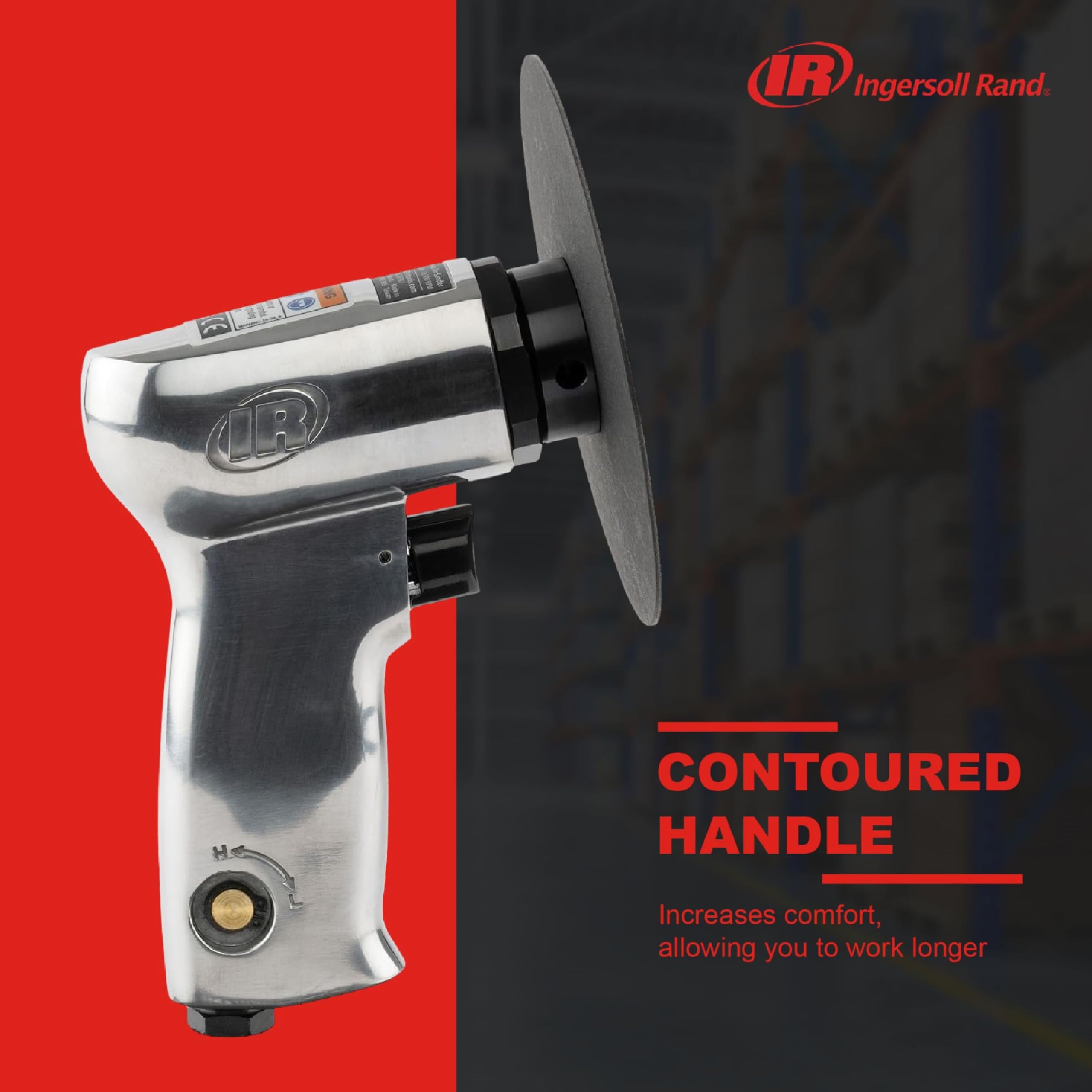 Ingersoll Rand 317-B Heavy Duty Air Sander - 3