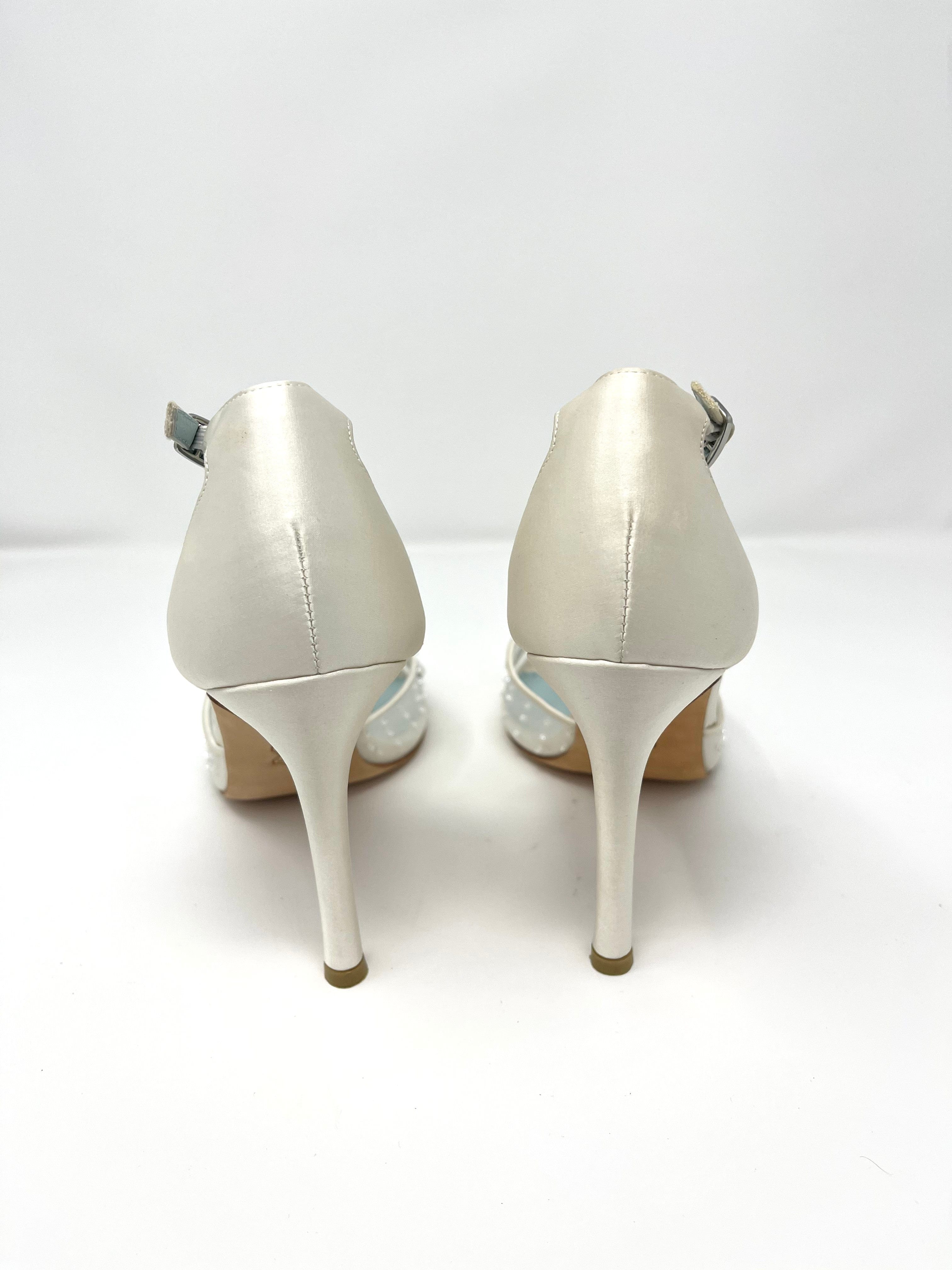 Bella Belle Paloma Women's Wedding Shoes Size 8 - Elegant Bridal Heels for Weddings, Parties & Special Occasions
