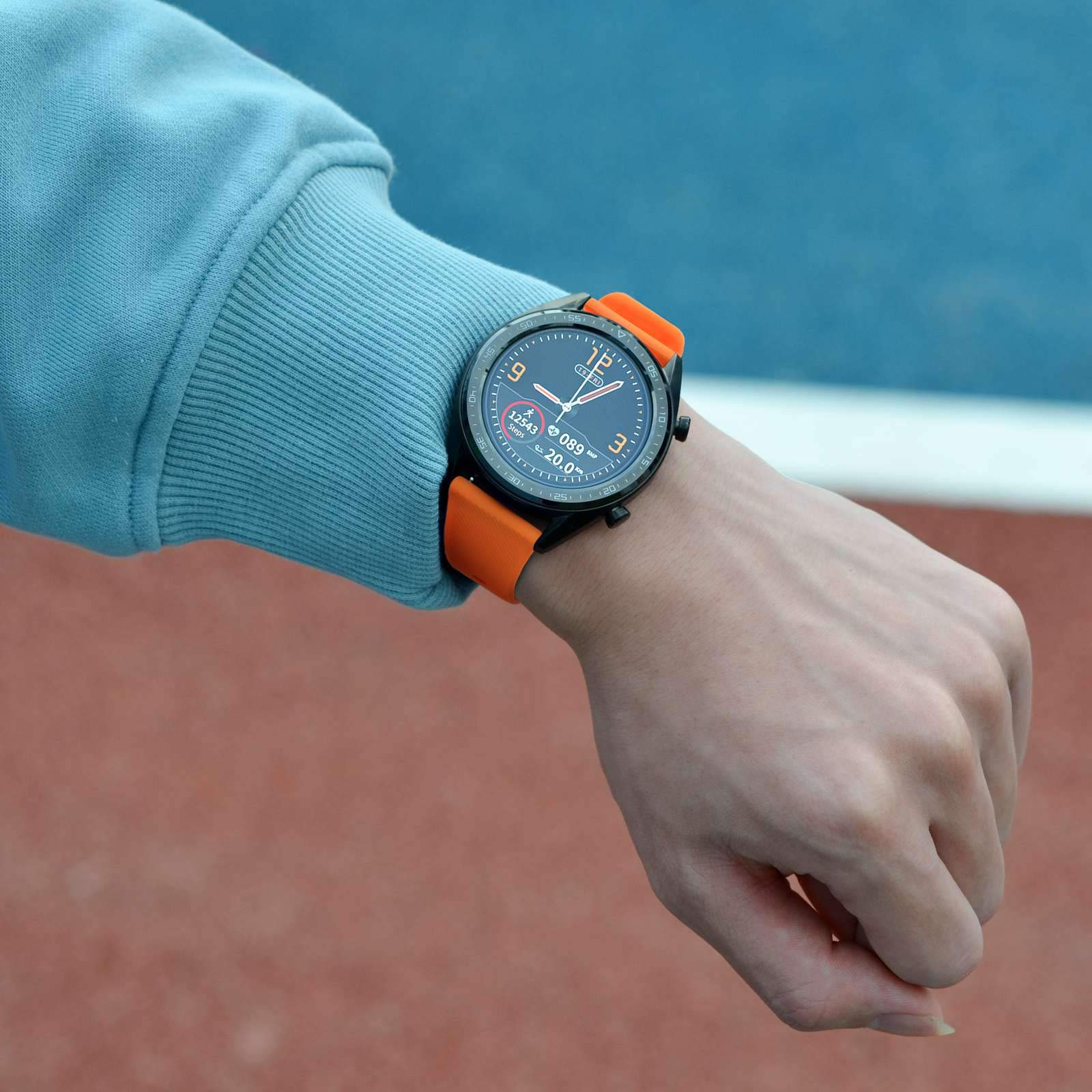 BISONSTRAP Quick Release Silicone Watch Band 18mm 19mm 20mm 21mm 22mm - Durable Comfortable Strap for Men & Women - Perfect for Sports, Work & Everyday Wear