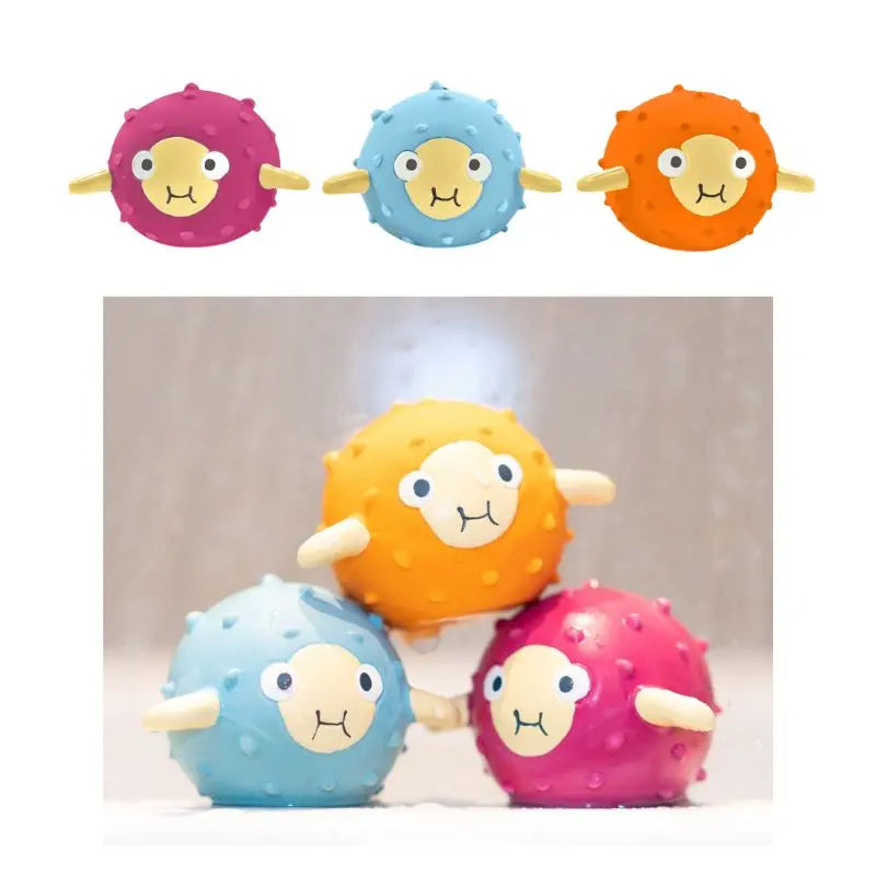 3 Pack Inflatable Pufferfish Pool Bath Toys for Kids - Fun Water Play & Swim Time for Toddlers & Children