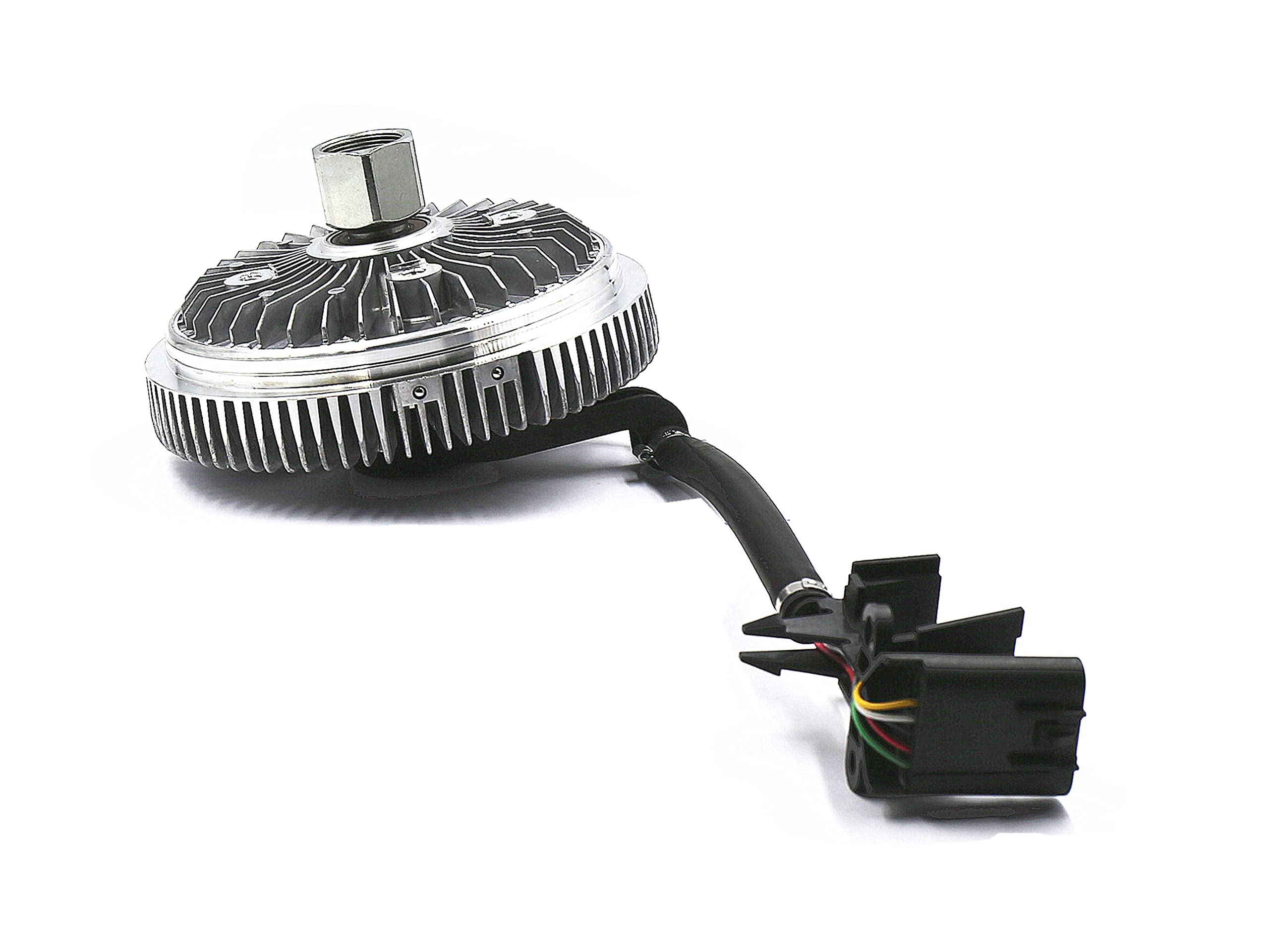 3200 Severe Duty Electric Fan Clutch for GM 4.2L/5.3L/6.0L Engines - Compatible with 2002-2007 Trailblazer (EXT), Envoy (XL/XUV), 2003-2004 SSR, 2004-2007 Rainier, 2002-2004 Bravada, 2005-2007 Saab 9-7X - Heavy-Duty Cooling Solution for Off-Road & Towing Applications