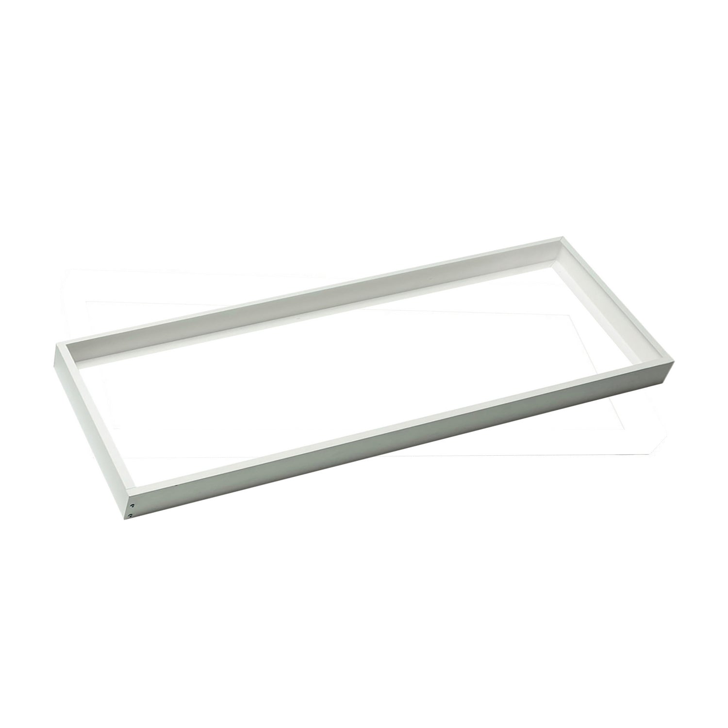 1X4 Backlit LED Panel Frame Kit - White for Home & Office Lighting - Perfect for Ceiling, Wall, and Cabinet Illumination