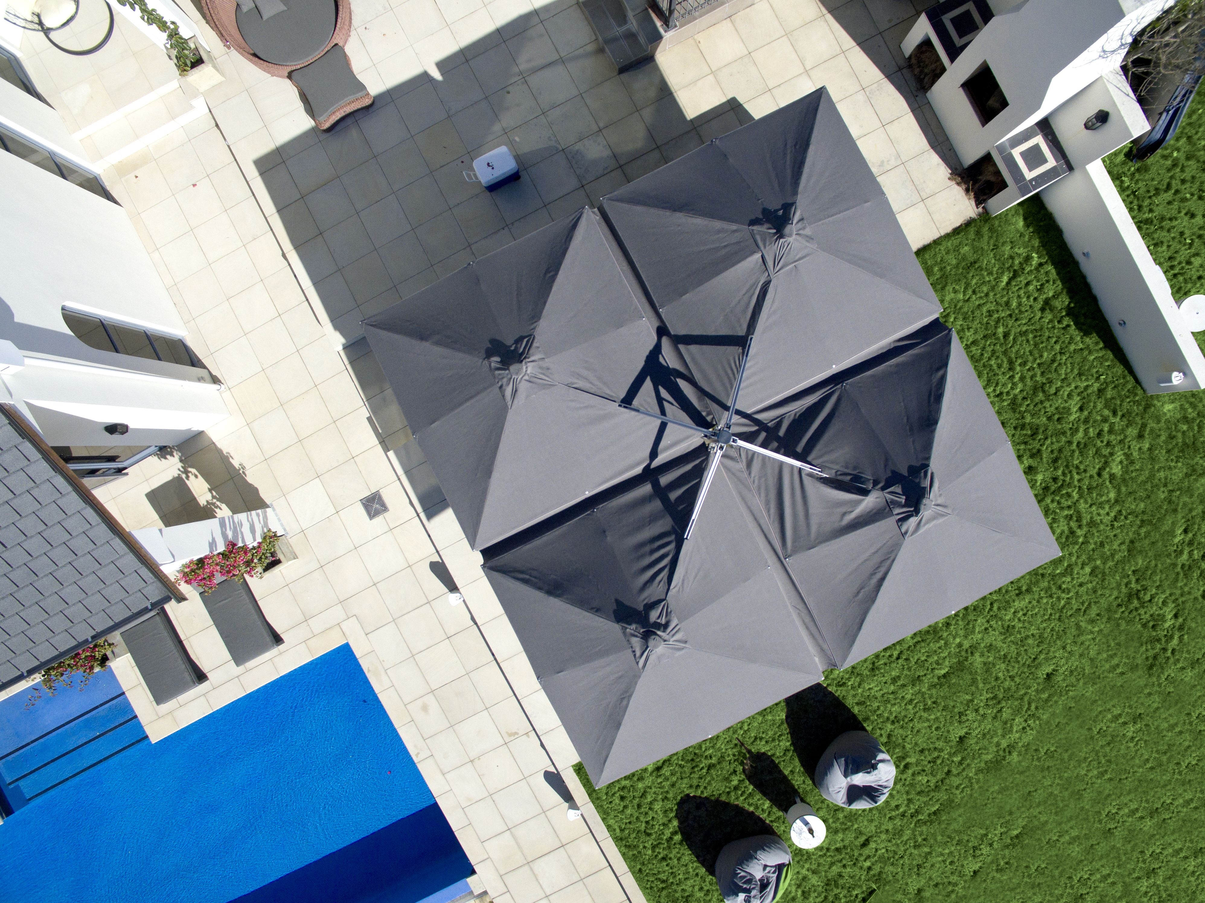 Shadowspec Unity™ Trio - 3 Pack Large Square Photography Umbrellas for Studio Lighting, Portrait & Product Photography - Professional Light Diffuser for Softbox Effects