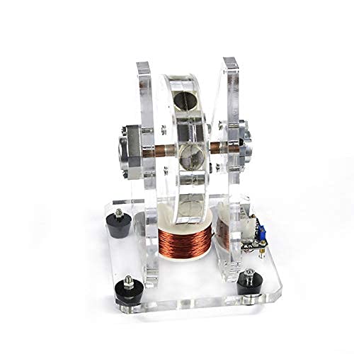 LeTkingok Bedini Brushless Motor Model - High Efficiency Pseudo Perpetual Motion Disc Machine for DIY Science Projects & Renewable Energy Experiments