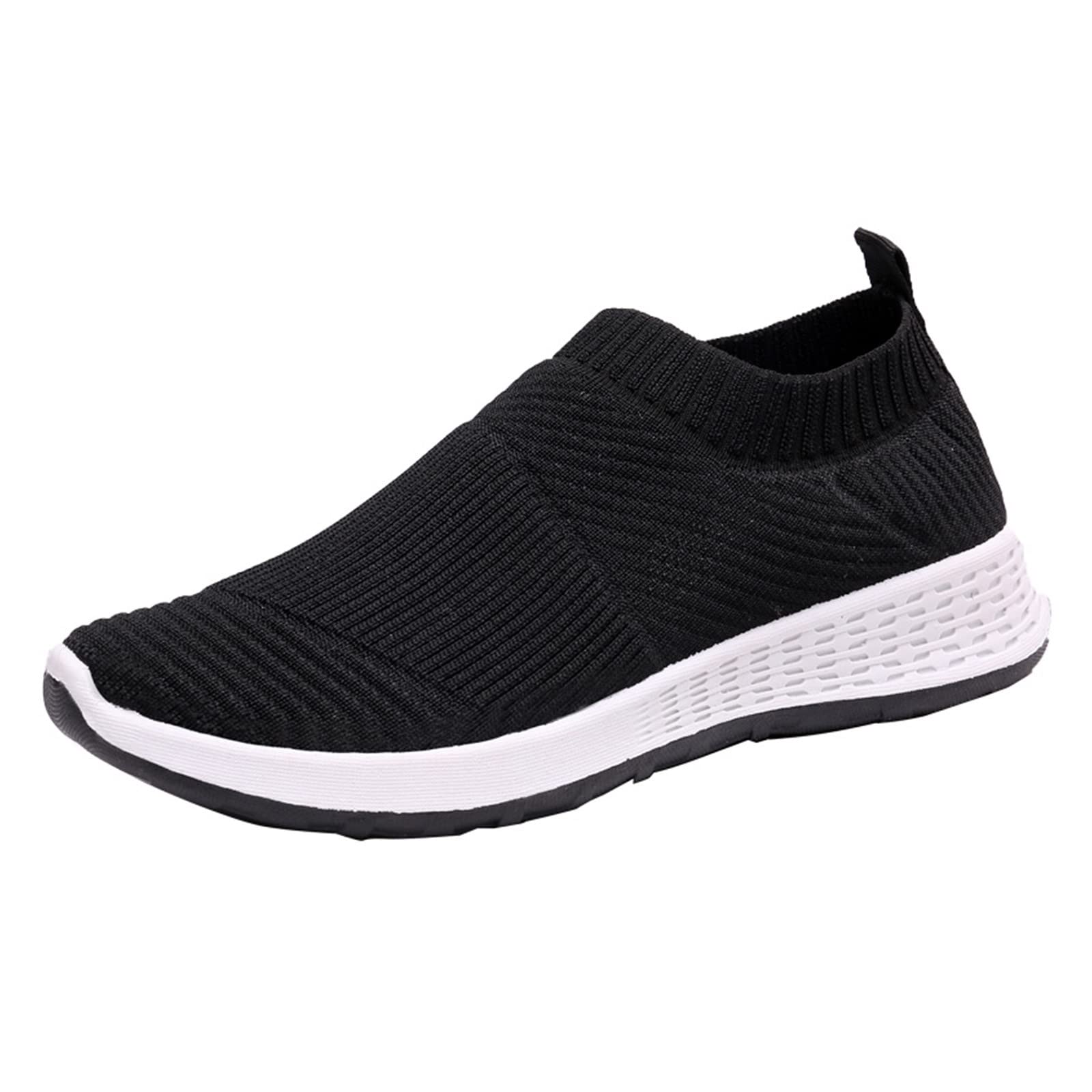 AIHOU Women's Slip-On Platform Sneakers - Trendy & Comfortable Fashion Loafers for Running, Walking & Casual Wear | Perfect for Work, Travel & Everyday Outfits