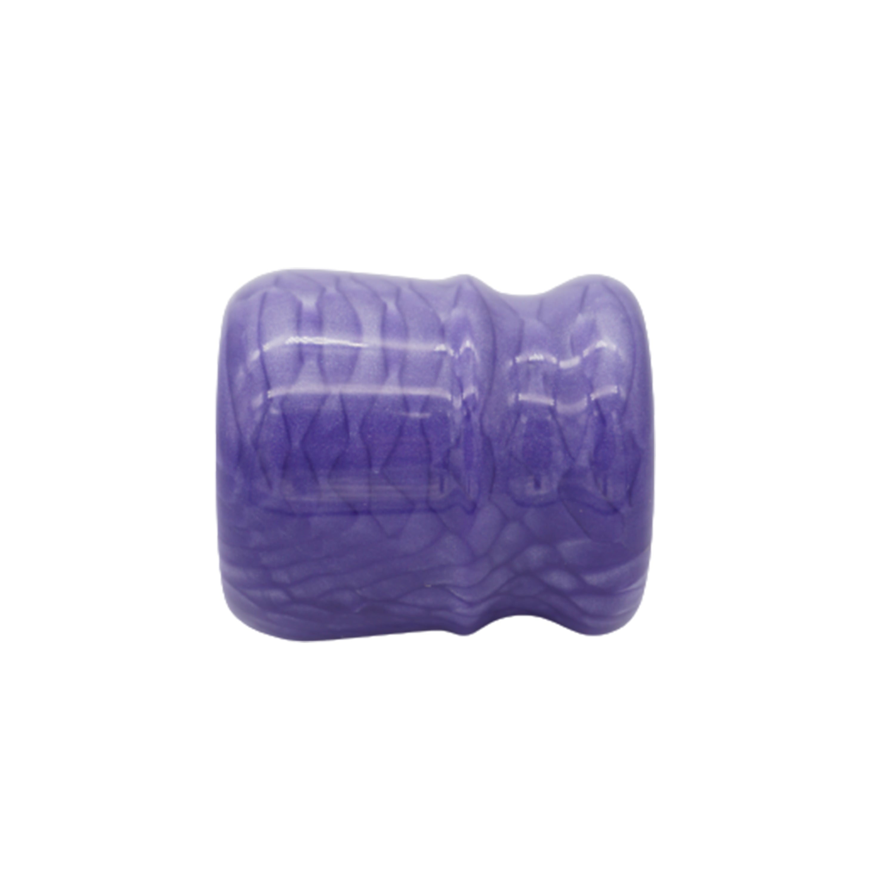 Premium Purple Snakeskin Shaving Brush Handle - Handcrafted for 24mm & 26mm Knots - Perfect for Wet Shaving & Grooming Gifts
