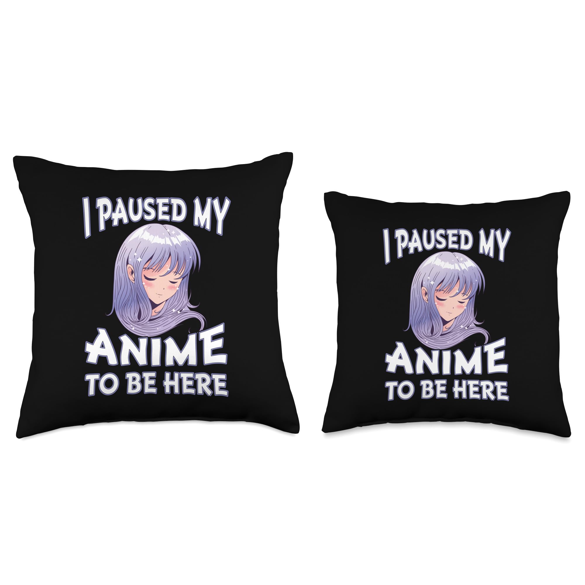 Anime Throw Pillow for Teen Girls - Cute Anime Merch Decor for Bedroom, Dorm, or Gaming Room - Perfect Gift for Anime Fans