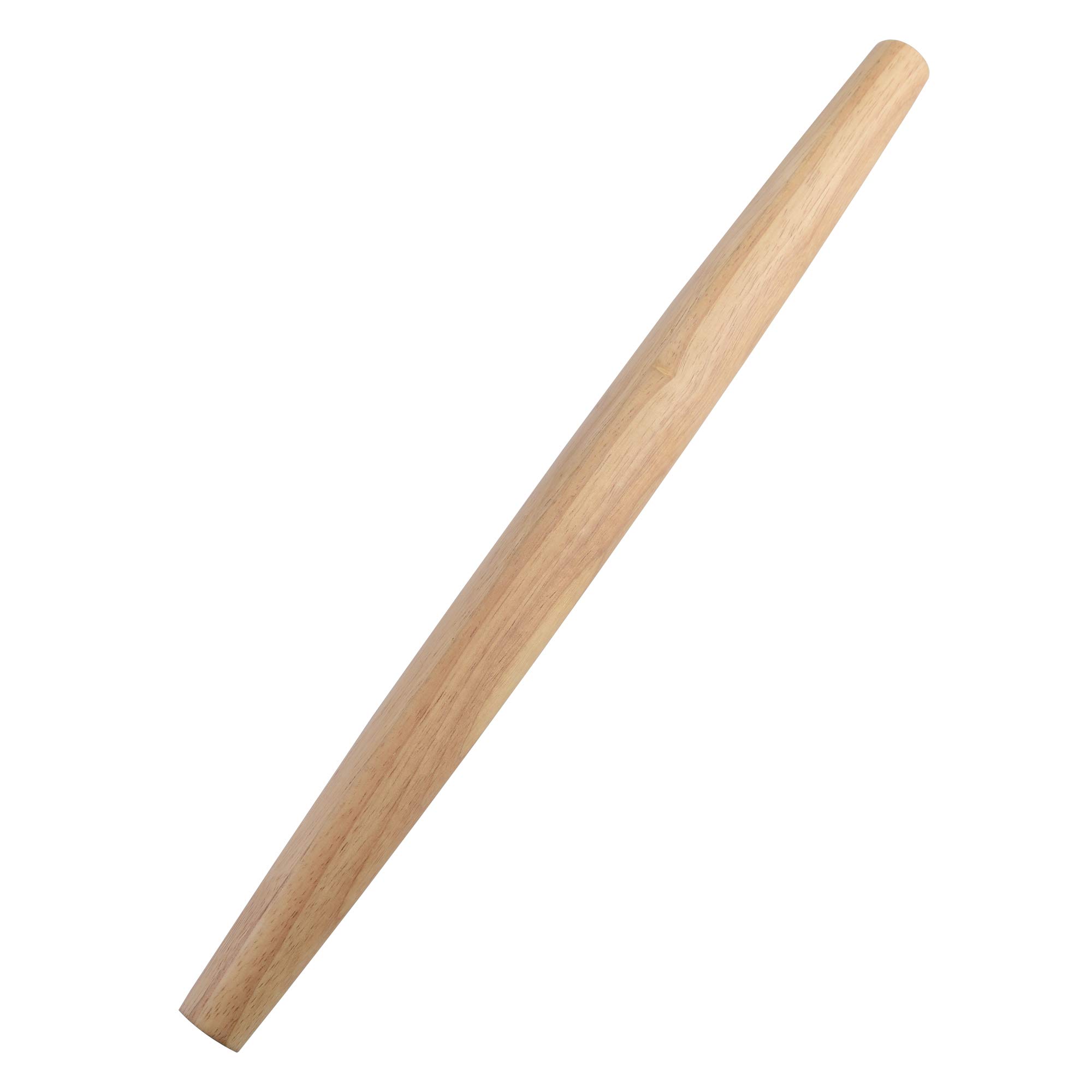 18 Inch French Wooden Rolling Pin for Baking - Tapered Design & Smooth Surface - Perfect for Fondant, Pie Crust, Cookies, Pastry & Dough - Essential Kitchen Tool for Home Bakers & Professional Chefs