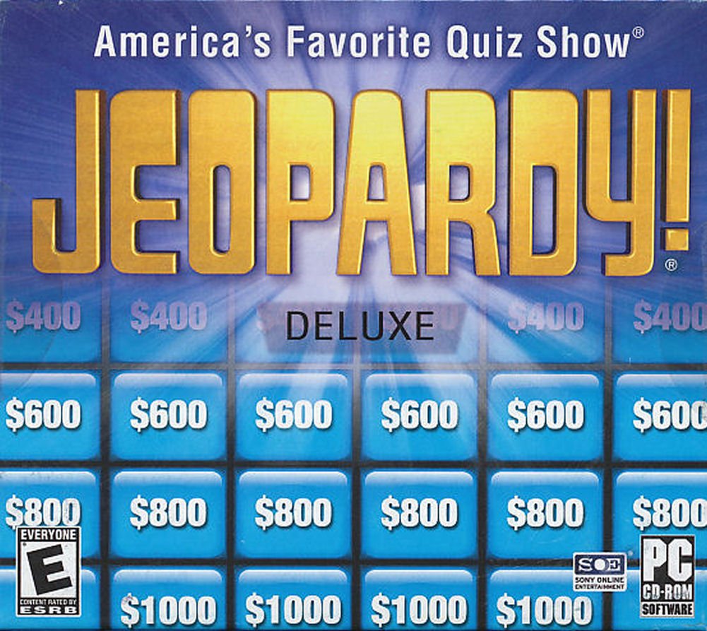 Jeopardy! Deluxe Edition - America's Favorite Quiz Show Board Game for Family Game Night & Trivia Parties