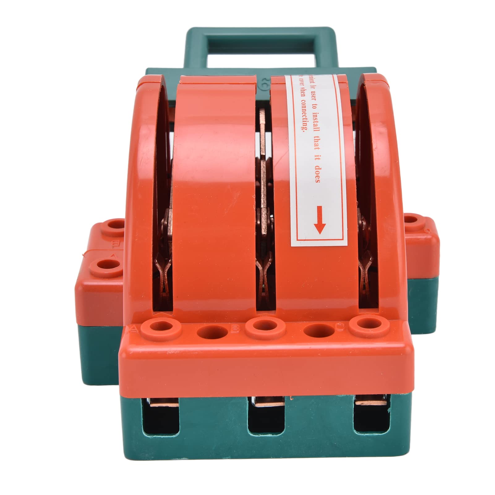 3P 63A Double Throw Electric Knife Switch - Safety Disconnect Switch for Power Isolation | RPSHK11 Bidirectional Double Power Transfer Switch | Ideal for Industrial Electrical Panels, Power Distribution Systems & Backup Generator Applications