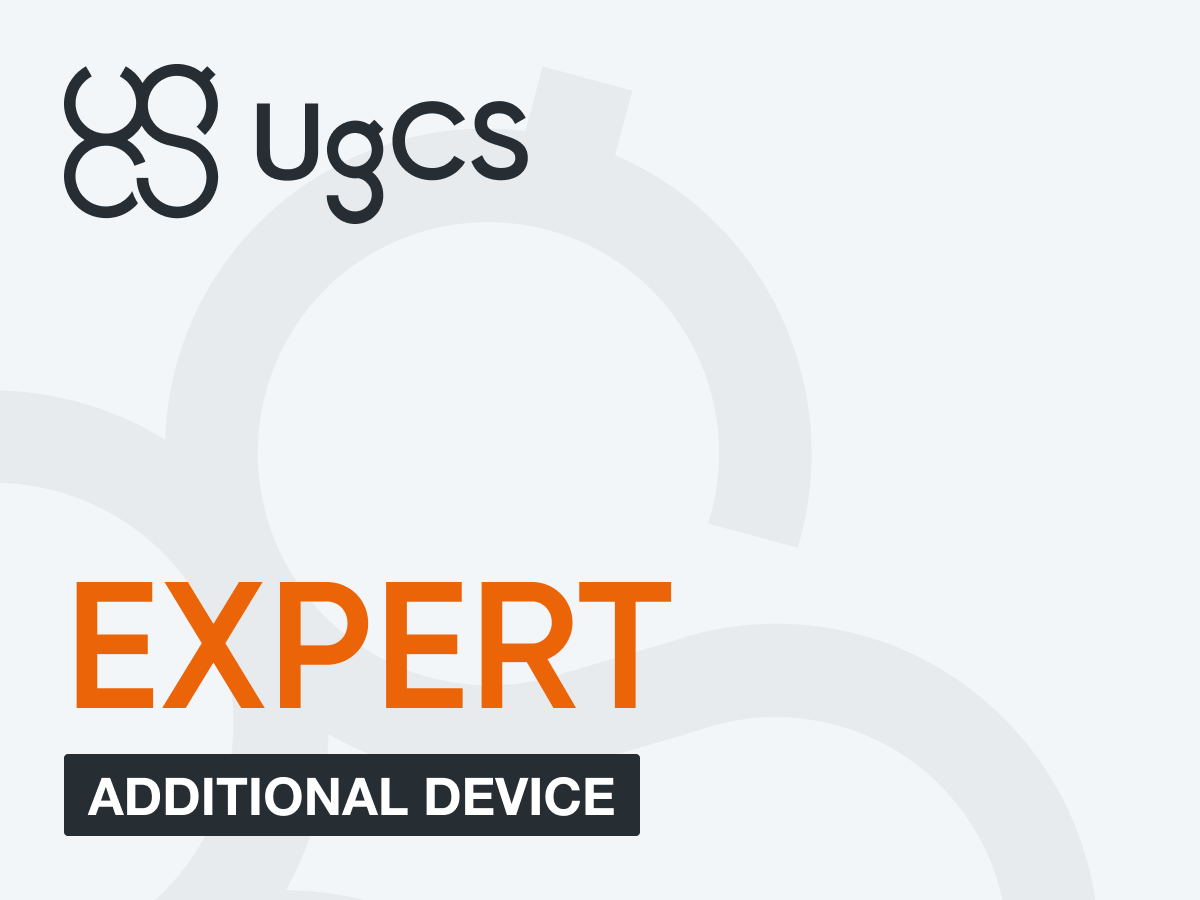 UgCS EXPERT Perpetual License - Additional Device for Professional Drone Mapping & Surveying | Perfect for Aerial Photogrammetry, Construction Site Monitoring & Search & Rescue Operations