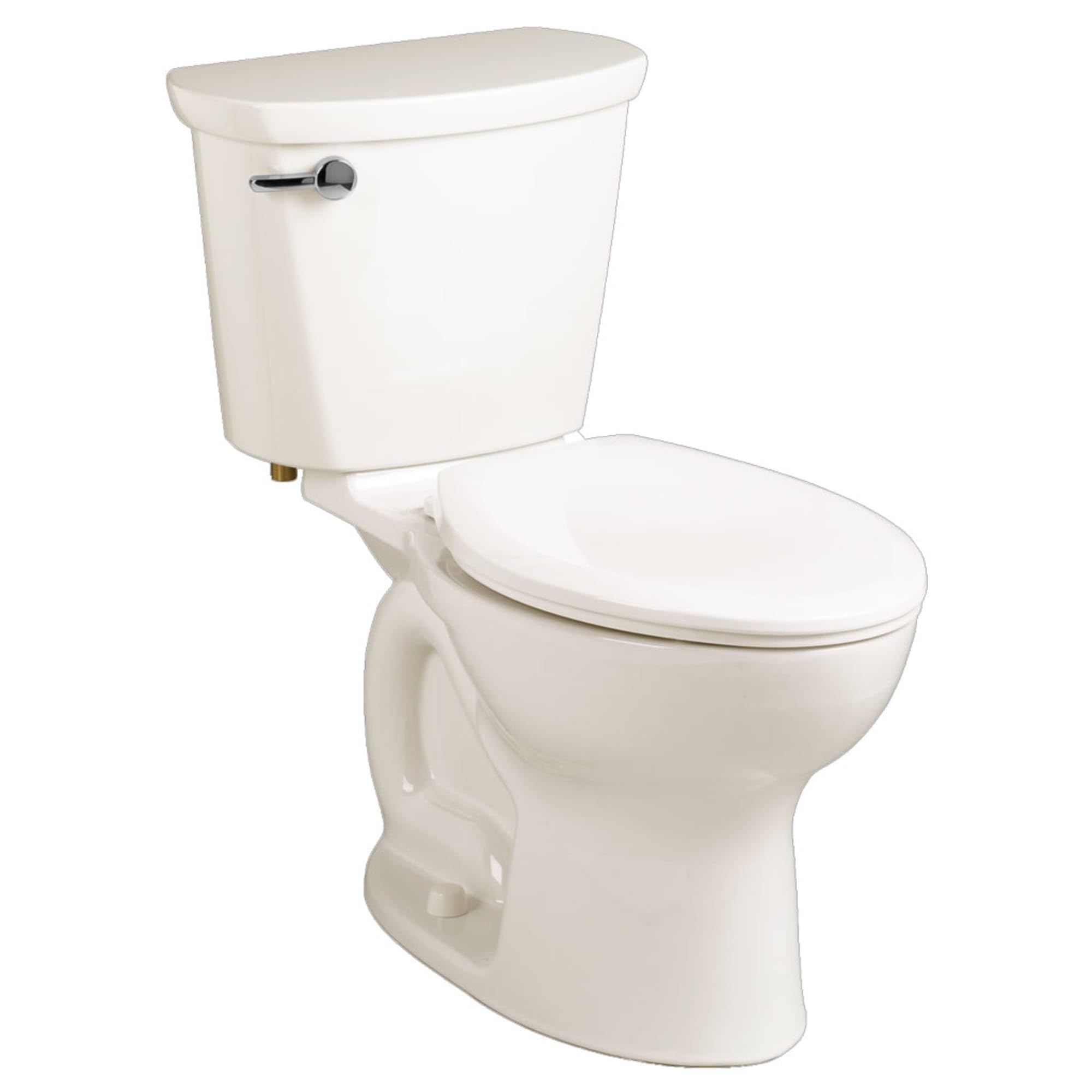 American Standard 215CA004.020 Cadet PRO Elongated 1.6 GPF Two-Piece Toilet in White - Water Efficient Bathroom Toilet for Modern Homes & Commercial Spaces