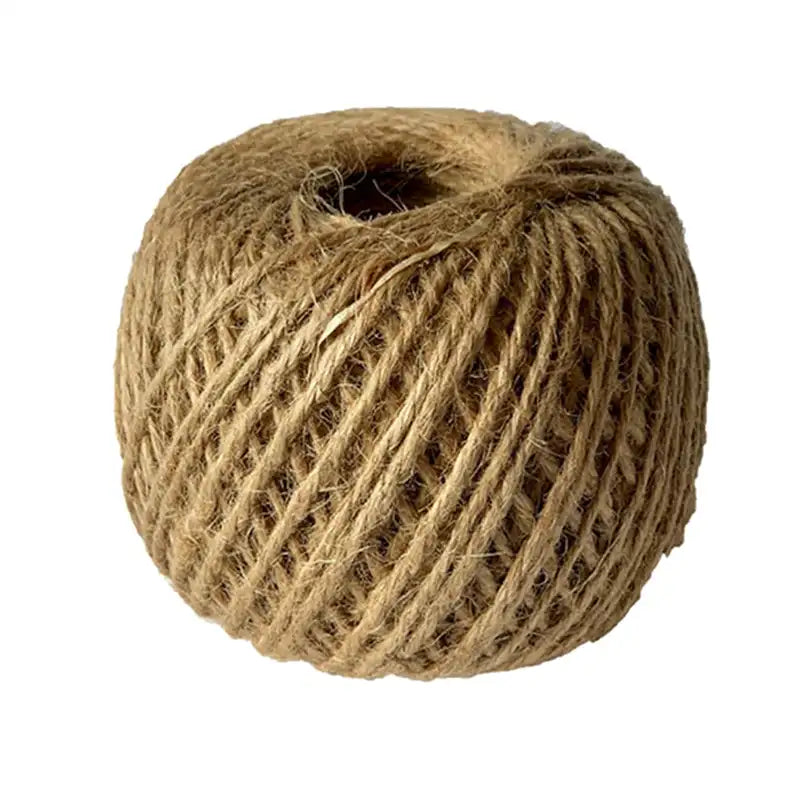 Natural Jute Twine Rope - Eco-Friendly & Biodegradable for Gardening, Crafting, and DIY Projects