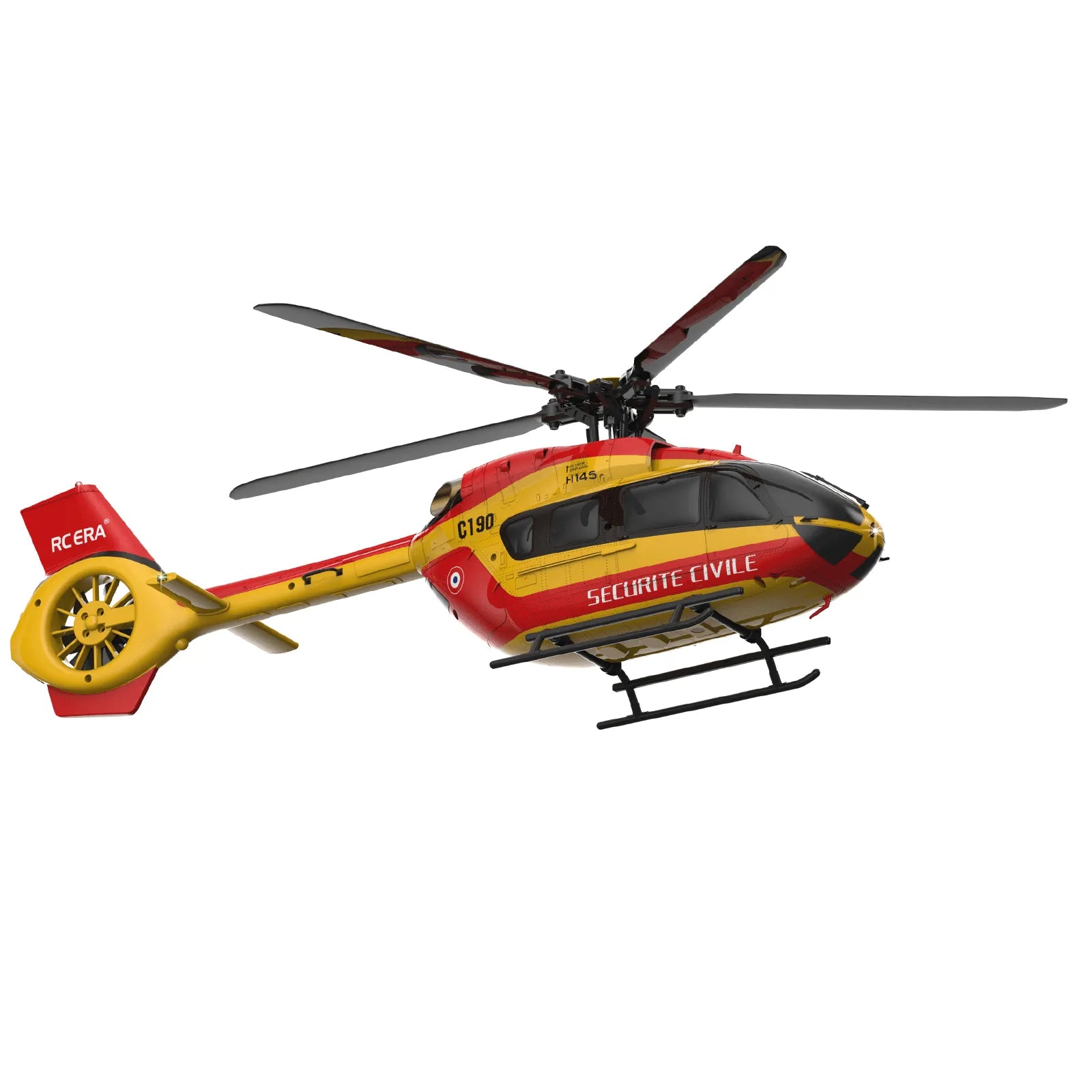 RC Helicopter C190 H145 1:28 Scale - 2.4G 6CH Remote Control with 6-Axis Gyro & Altitude Hold - Optical Flow Positioning RTF (Ready to Fly) - Perfect for Indoor Flying, Beginner Training, and Aerial Photography
