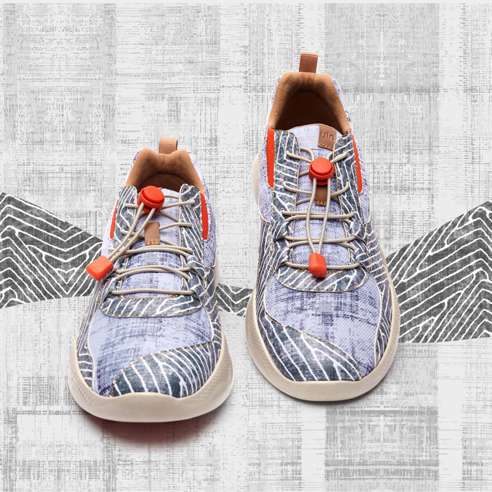 Fading Grey Mijas III Men's Sneakers - Comfortable Casual Shoes for Walking, Running & Everyday Wear