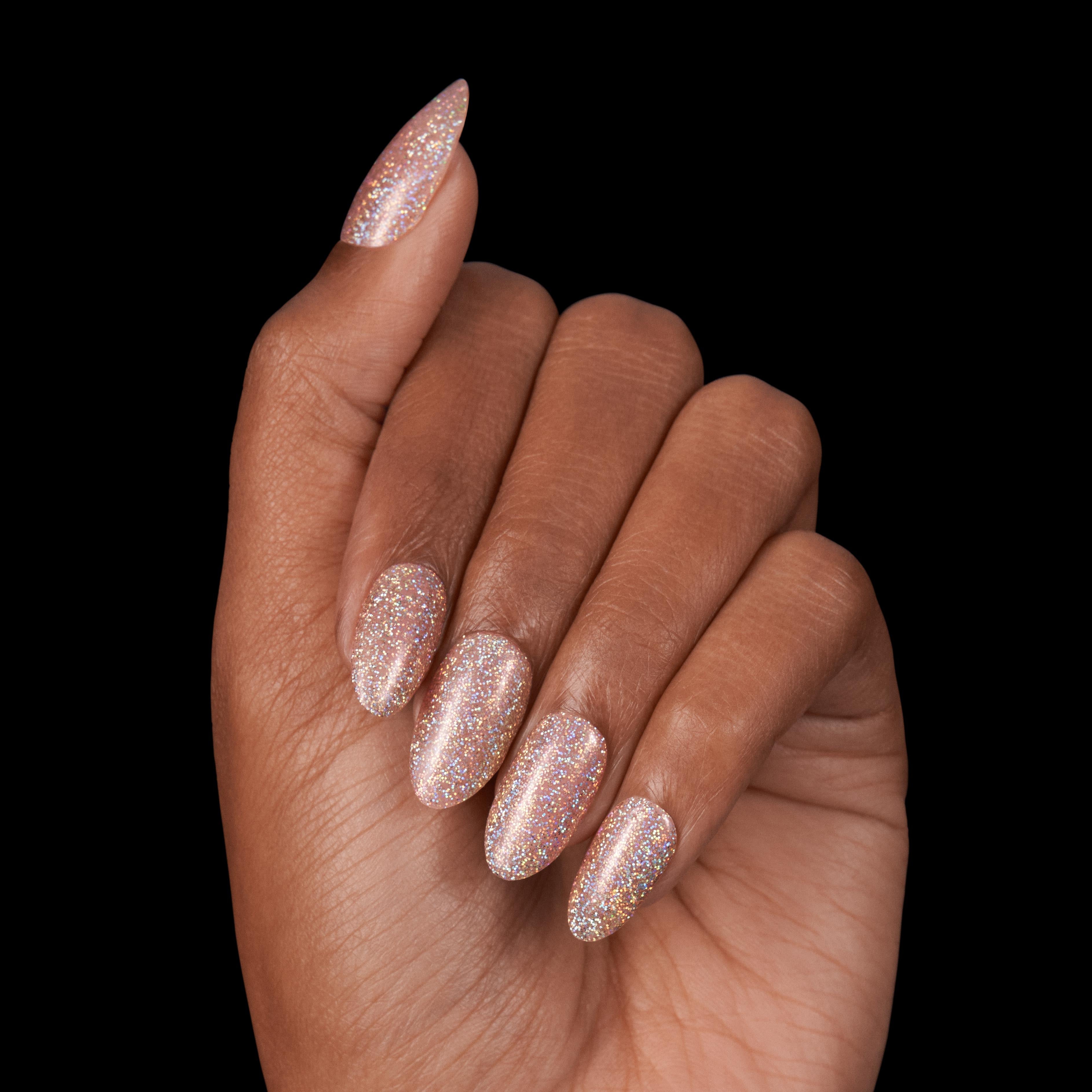 CND Over The Top Effects Gold Party Nail Polish - Long Lasting Metallic Glitter Polish for Special Occasions, Holidays & Celebrations