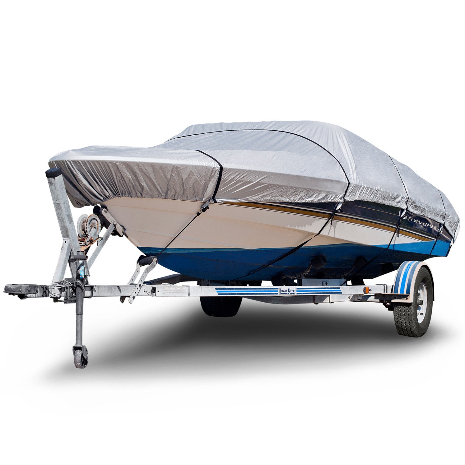 Budge B-150-X1 Sportsman 150 Series Waterproof Boat Cover for 12' to 14' Boats with 68