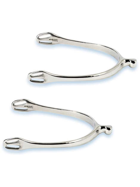 Stubben Dynamic Stainless Steel Dressage Spurs 15mm - Premium Equestrian Riding Spurs for Dressage & Training - Perfect for Horseback Riding Competitions & Practice