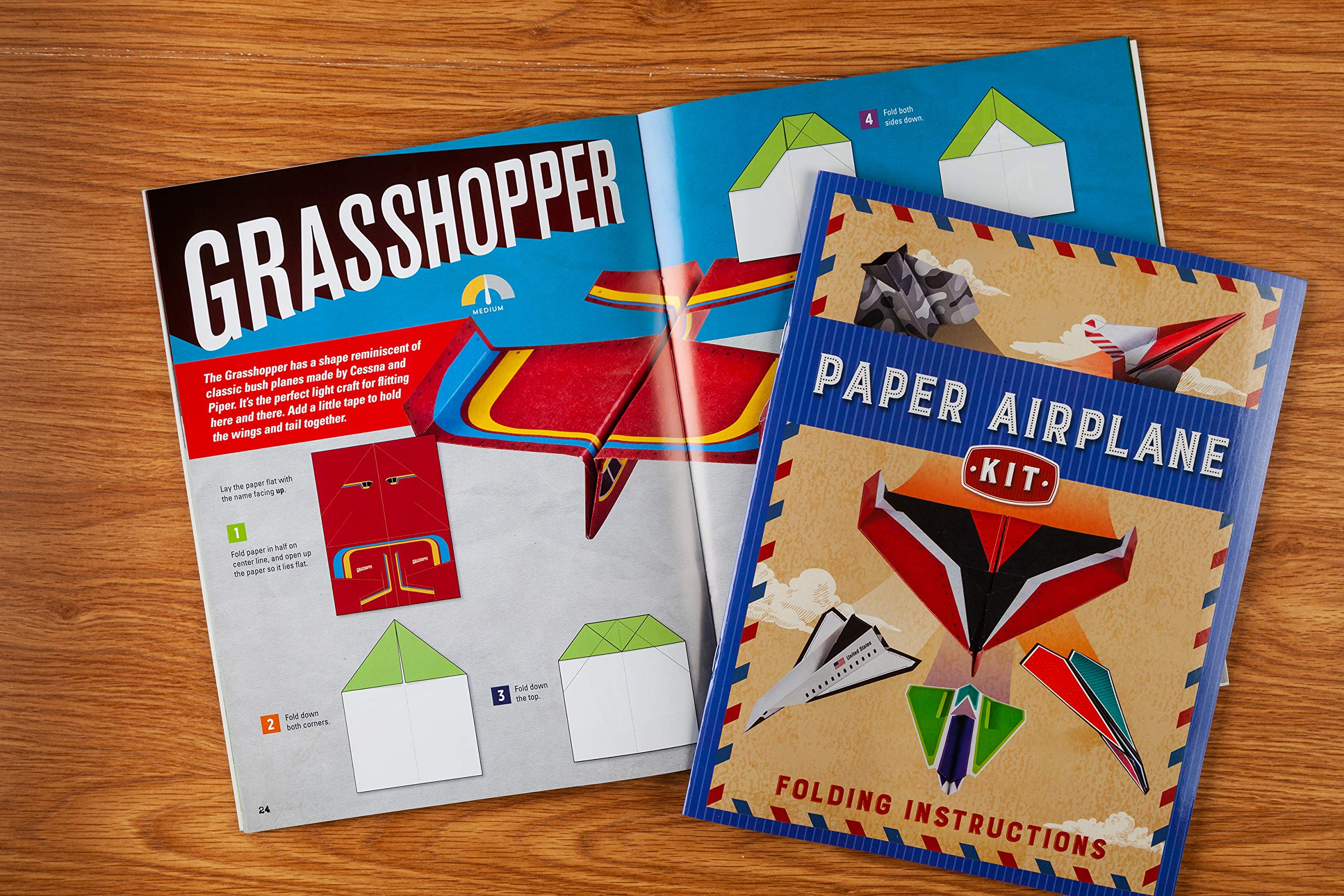 Best Paper Airplane Kit for Kids & Adults - DIY Flying Plane Set with Easy Instructions - Fun STEM Activity for Classroom, Parties & Outdoor Play