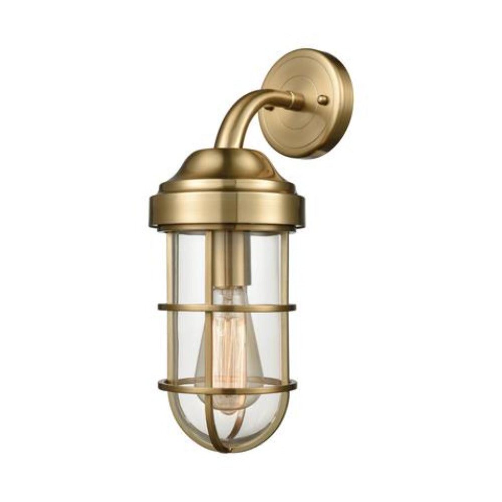 Vintage Seaport Wall Sconce Light Fixture - Nautical Coastal Decor for Bedroom, Living Room & Porch Lighting