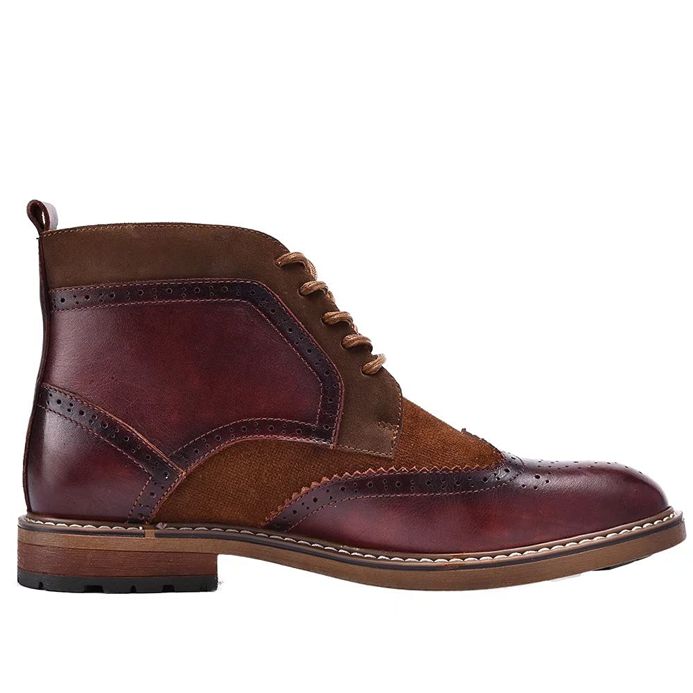 Arkbird Men's Chelsea Ankle Boots - Genuine Leather Oxford Dress Shoes for Casual & Formal Wear - Perfect for Office, Wedding & Everyday Outfits